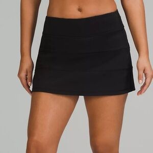 Lululemon Pace Rival Mid-Rise Skirt